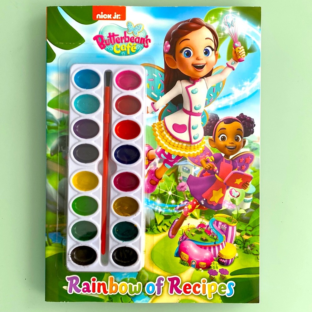 Butterbean’s Café coloring book